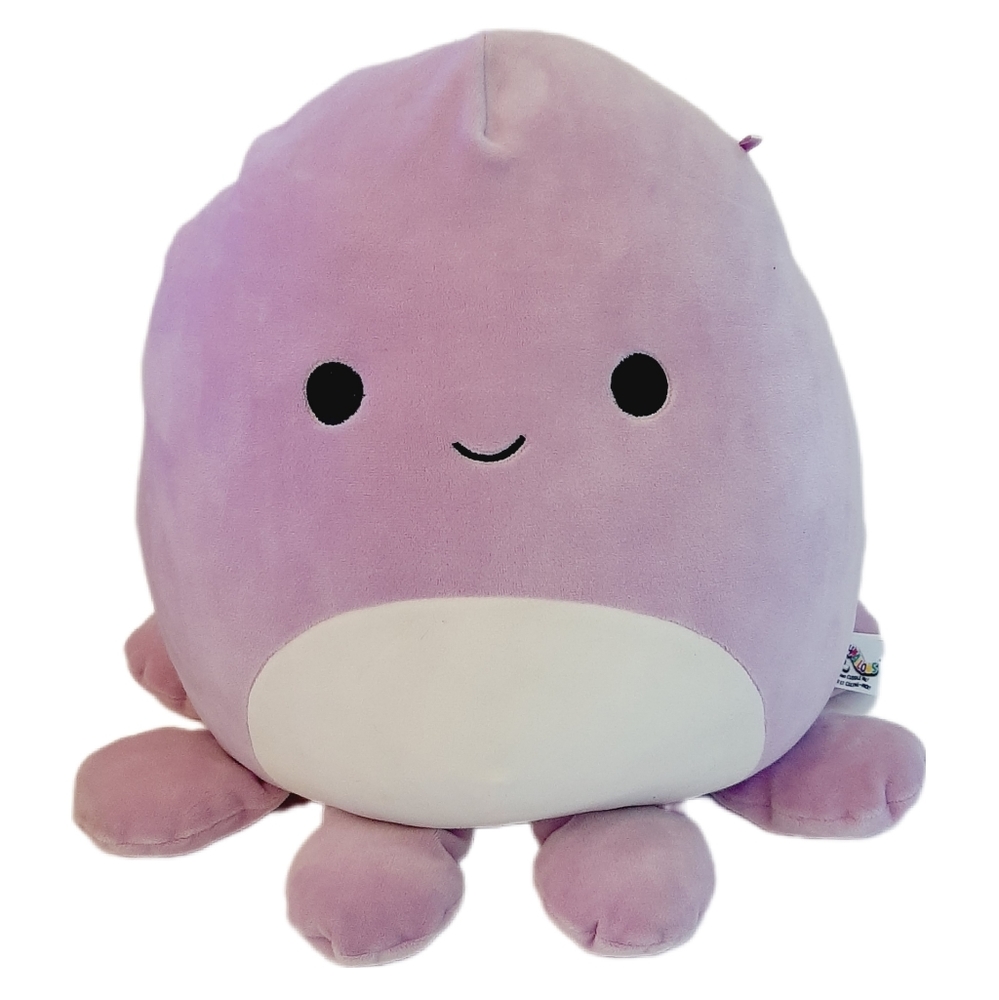 🍒 SQUISHMALLOWS 12" Violet The Octopus Purple Stuffed Animal - Kids Toy